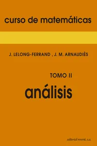 Cours de Mathématiques- Tome 2