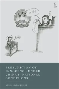Presumption of Innocence Under China's 'National Conditions'_cover