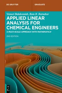 Applied Linear Analysis for Chemical Engineers_cover