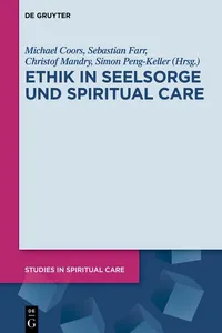 Ethik in Seelsorge und Spiritual Care_cover