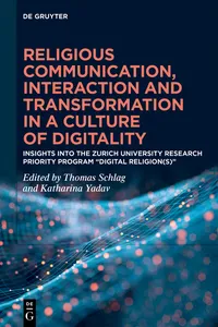 Religious Communication, Interaction and Transformation in a Culture of Digitality_cover