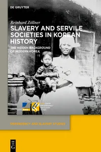 Slavery and Servile Societies in Korean History_cover