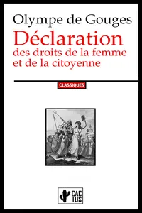 Déclaration des droits de la femme et de la citoyenne_cover