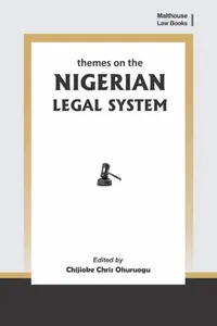 Themes on the Nigerian Legal System_cover