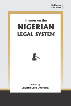 Themes on the Nigerian Legal System