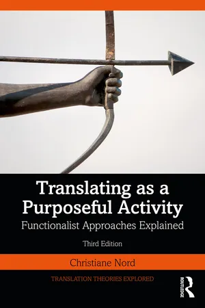 Translating as a Purposeful Activity