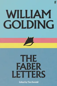 William Golding: The Faber Letters_cover