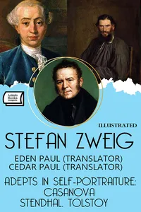 Adepts in Self-Portraiture: Casanova, Stendhal, Tolstoy. Illustrated_cover