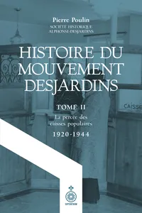 Histoire du Mouvement Desjardins, tome II_cover