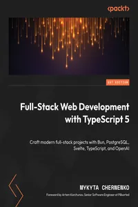 Full-Stack Web Development with TypeScript 5_cover