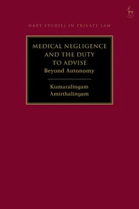 Medical Negligence and the Duty to Advise_cover