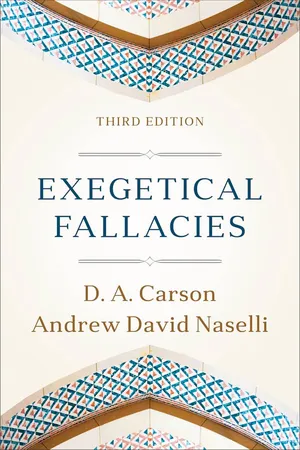 Exegetical Fallacies