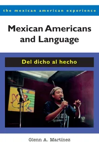 Mexican Americans and Language_cover