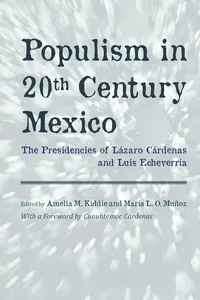 Populism in Twentieth Century Mexico_cover