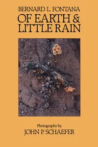 Of Earth and Little Rain_cover