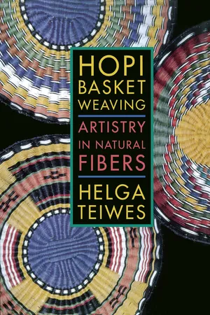 Hopi Basket Weaving