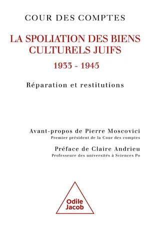 La Spoliation des biens culturels juifs, 1933-1945