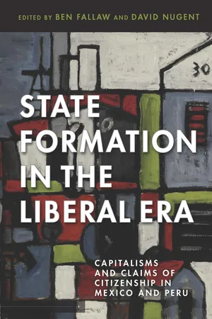 State Formation in the Liberal Era