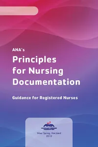 ANA's Principles of Nursing Documentation_cover