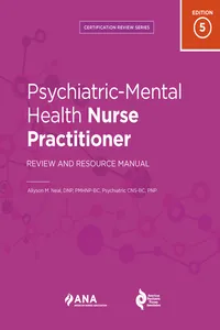 Psychiatric-Mental Health Nurse Practitioner Review and Resource Manual_cover