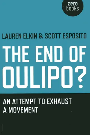 End of Oulipo?