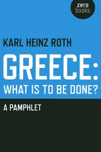 Greece: What is to be Done?_cover