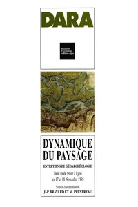Dynamique du paysage_cover