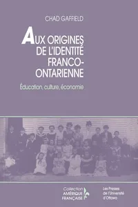 Aux origines de l’identité franco-ontarienne_cover