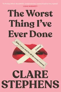 The Worst Thing I've Ever Done_cover