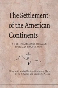 The Settlement of the American Continents_cover