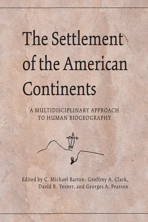 The Settlement of the American Continents