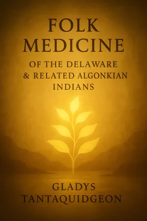 Folk Medicine of the Delaware & Related Algonkian Indians
