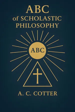 ABC of Scholastic Philosophy