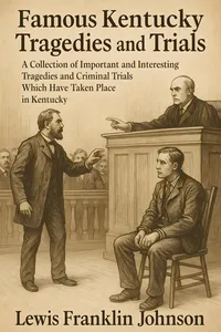 Famous Kentucky Tragedies and Trials:_cover