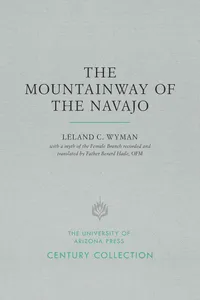 The Mountainway of the Navajo_cover