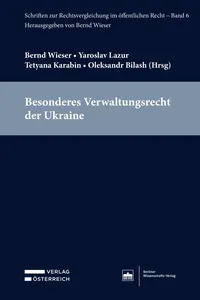 Besonderes Verwaltungsrecht der Ukraine_cover