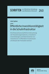 Öffentliche Investitionstätigkeit in die Schulinfrastruktur_cover