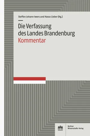 Die Verfassung des Landes Brandenburg