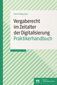 Vergaberecht im Zeitalter der Digitalisierung_cover