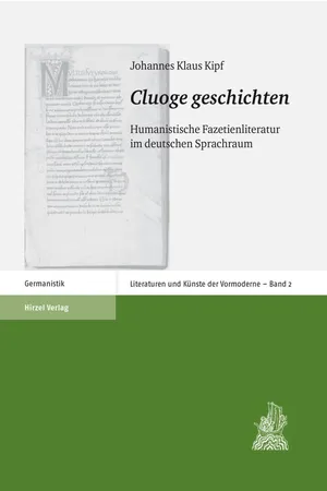 "Cluoge geschichten"