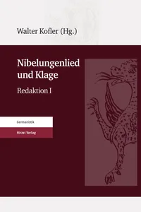 Nibelungenlied und Klage_cover
