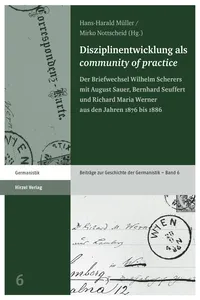 Disziplinentwicklung als "community of practice"_cover