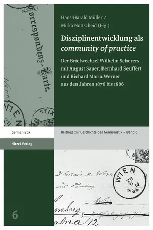 Disziplinentwicklung als "community of practice"
