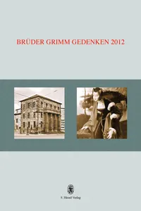 Brüder Grimm Gedenken. Band 17_cover