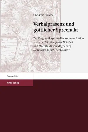 Verbalpräsenz und göttlicher Sprechakt