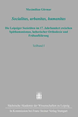 Socialitas, urbanitas, humanitas