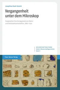 Vergangenheit unter dem Mikroskop_cover