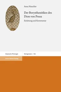 Der Borysthenitikos des Dion von Prusa_cover