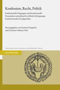 Konfession, Recht, Politik_cover