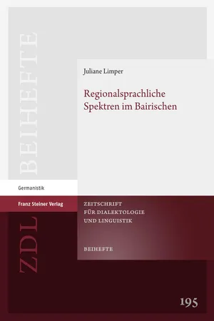 Regionalsprachliche Spektren im Bairischen